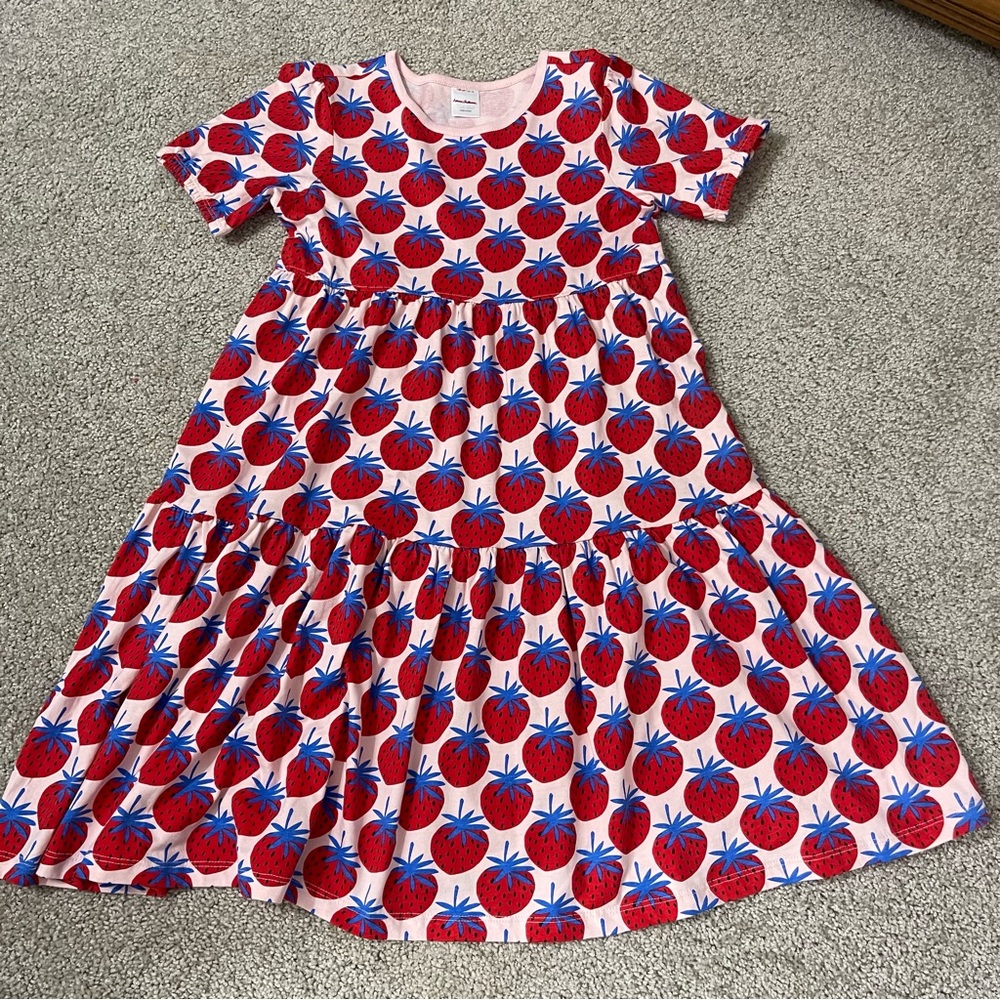 Hanna Andersson 🍓 Pink strawberry dress 🍓
